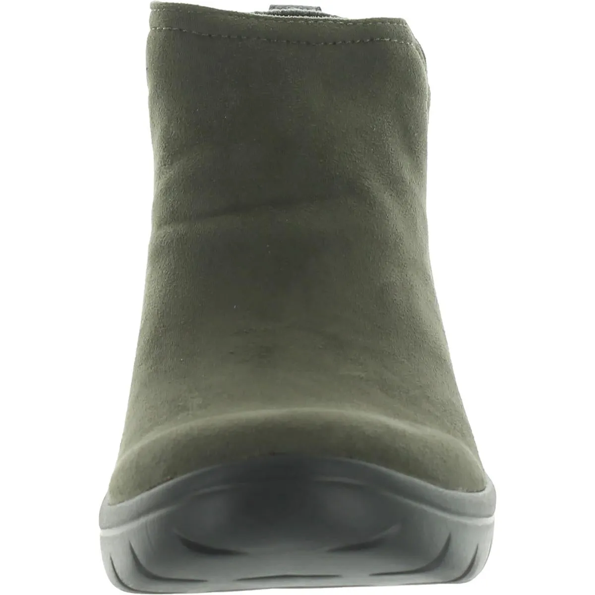 Karma Womens Faux Suede Ankle Booties