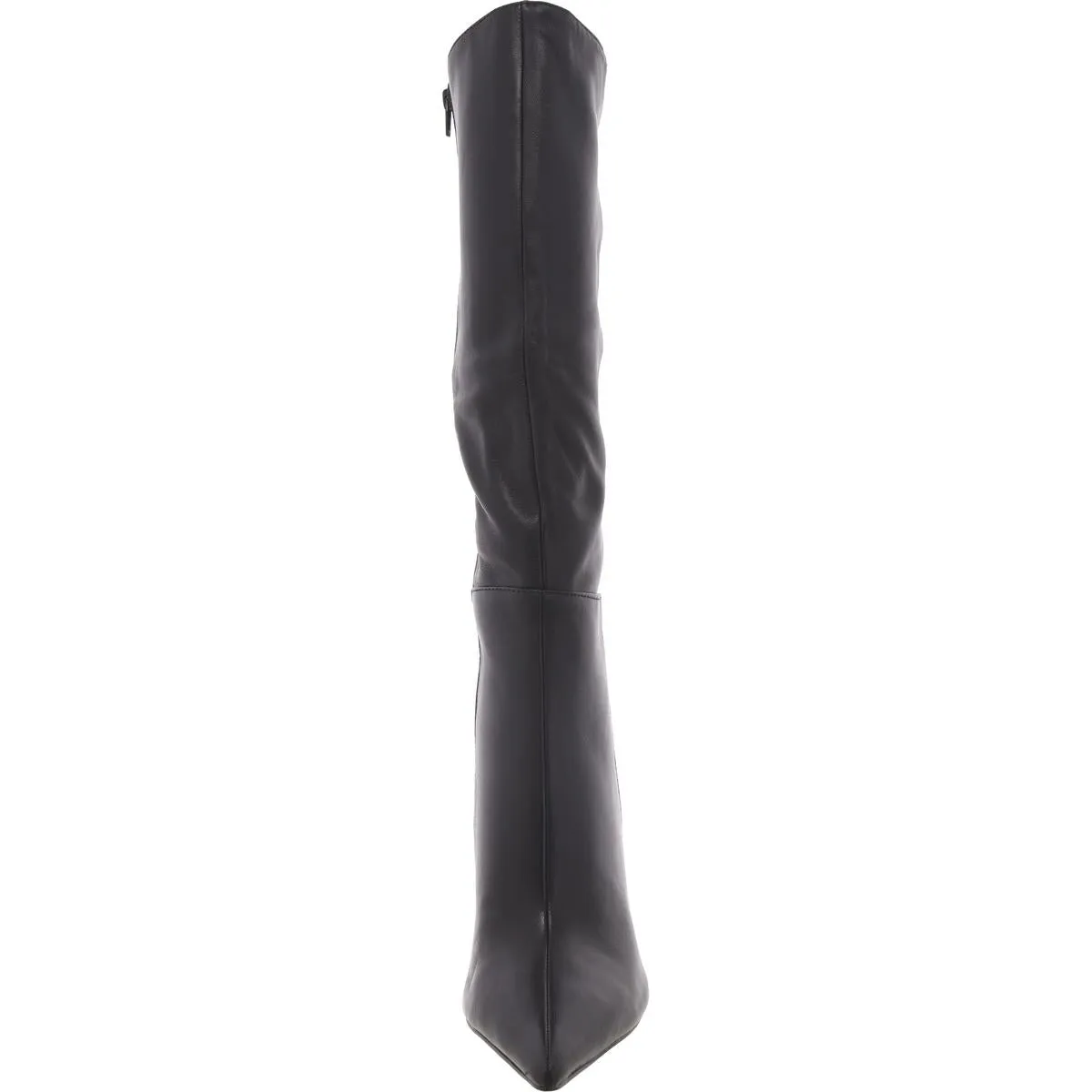 Kathleen Womens Leather Pointed Toe Knee-High Boots