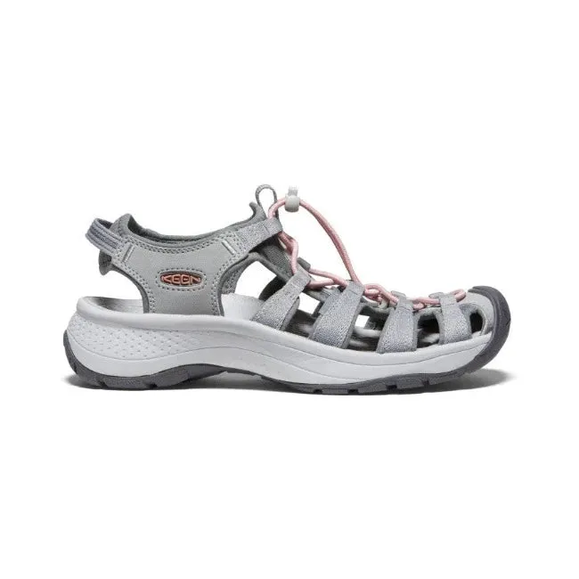 Keen Shoes Astoria West Sandal Grey/Coral