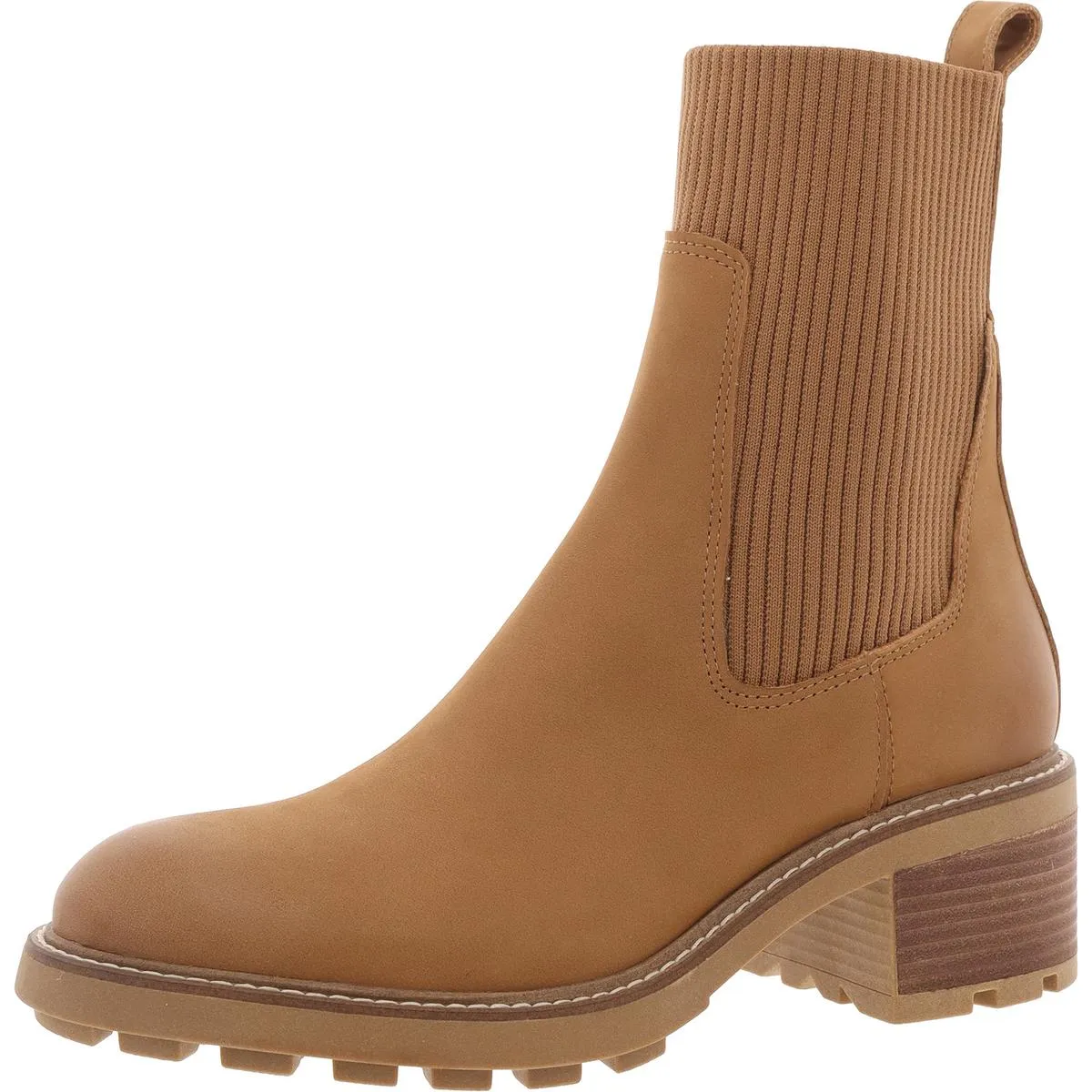 KILEY Womens Suede Chelsea Ankle Boots