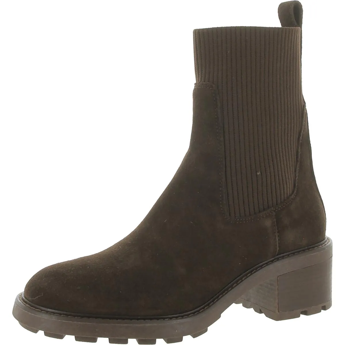 KILEY Womens Suede Chelsea Ankle Boots