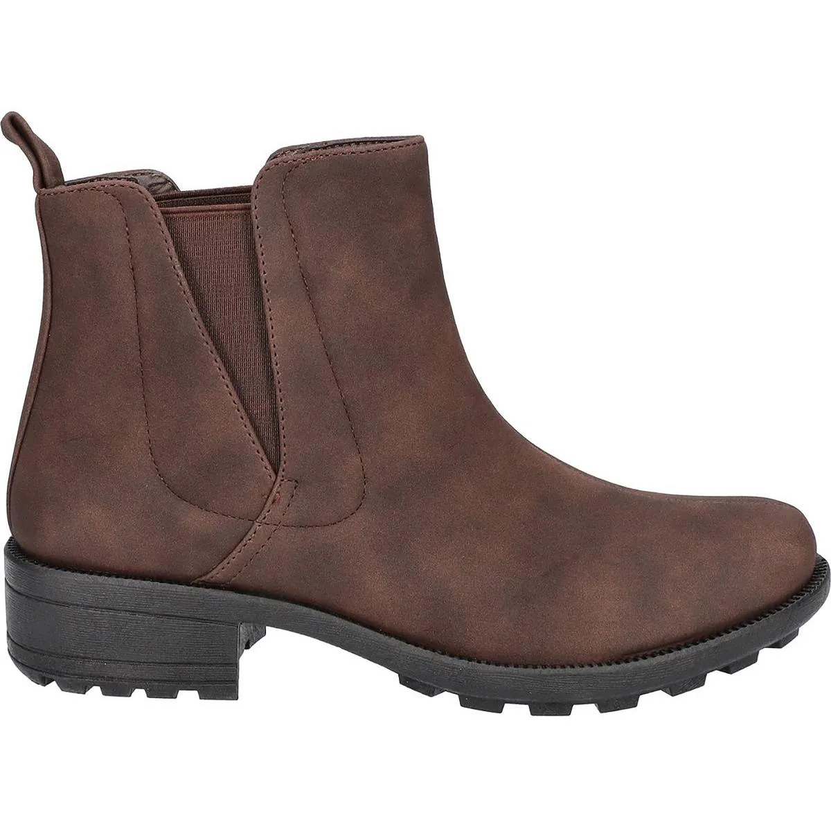 Koko Womens Comfort Pull On Ankle Boots