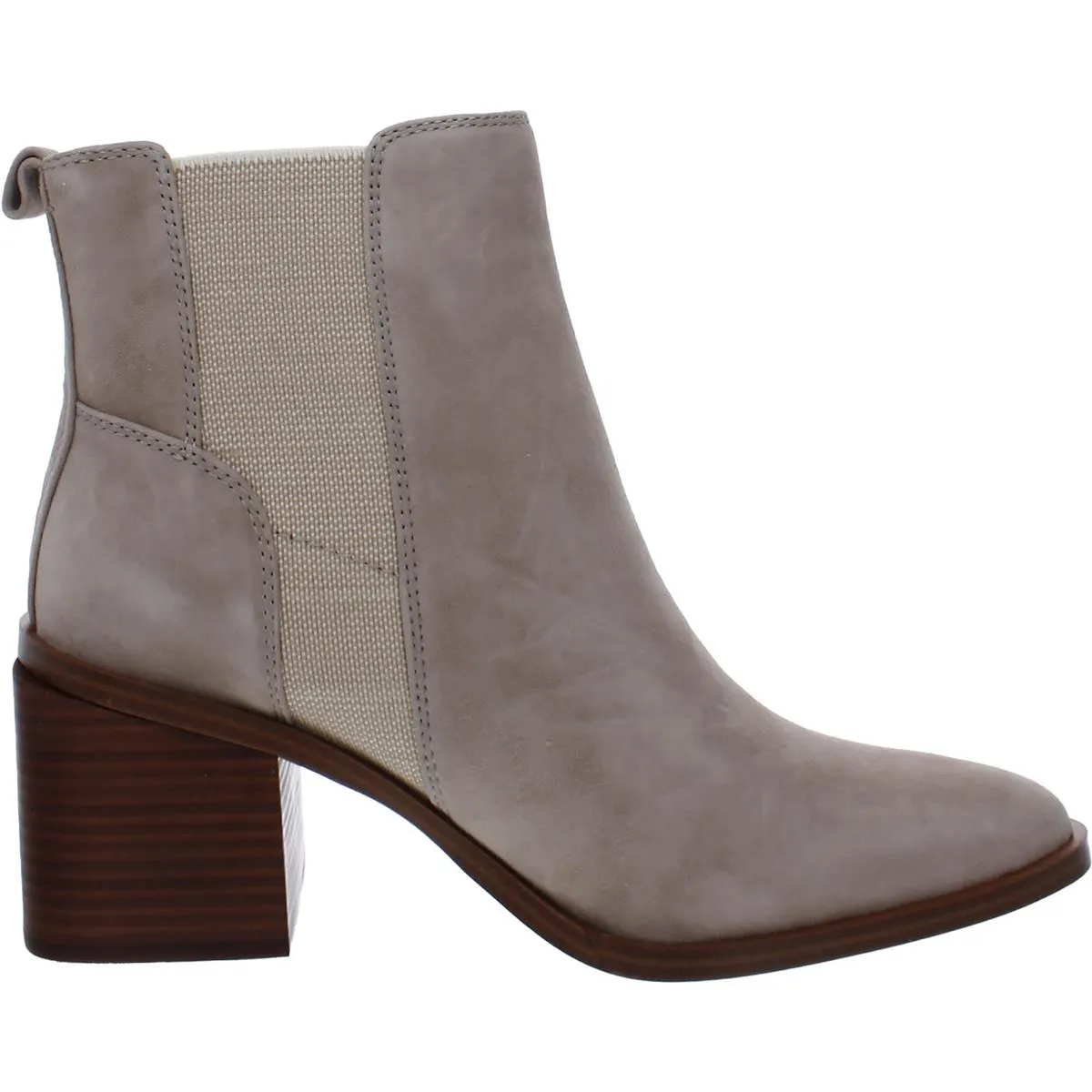 Kreshna Womens Suede Stretch Ankle Boots
