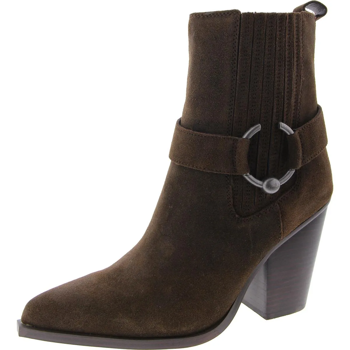 Lakelynn Womens Buckle Mid-Calf Boots
