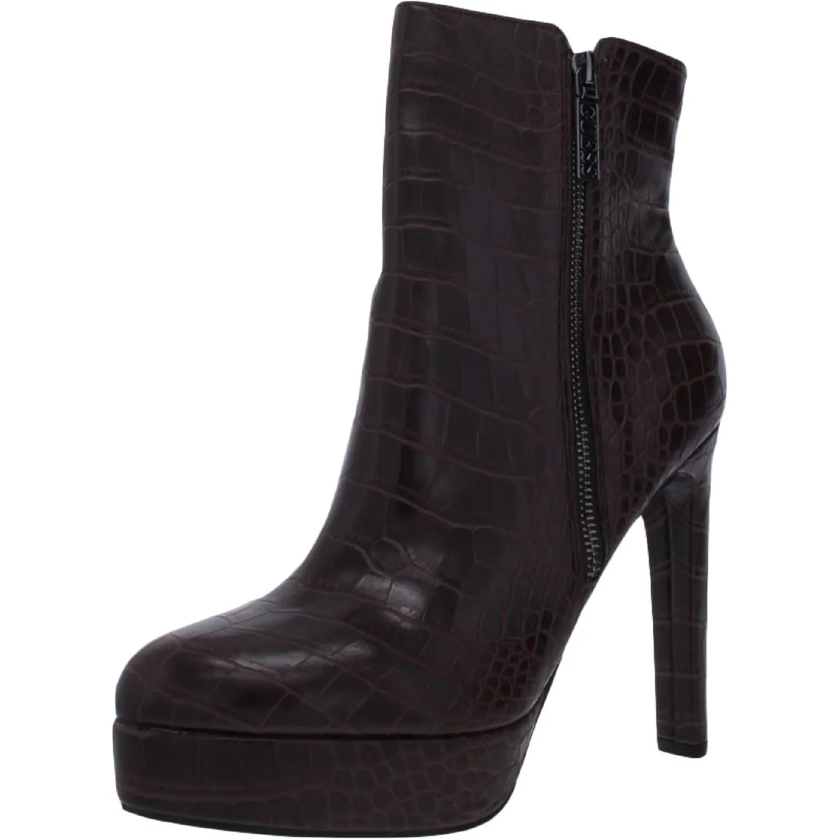 Lapse 2 Womens Faux Leather Platform Ankle Boots