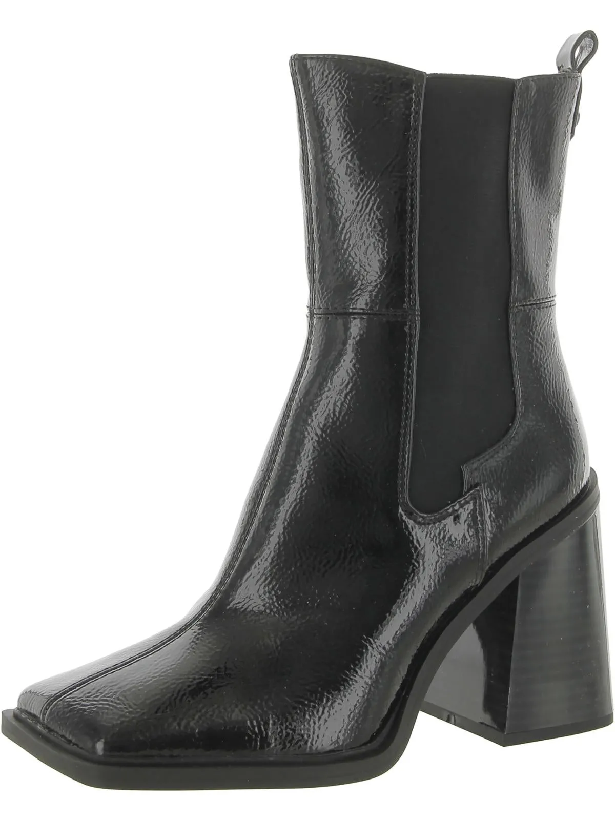 Lauren Womens Square Toe Chelsea Boots