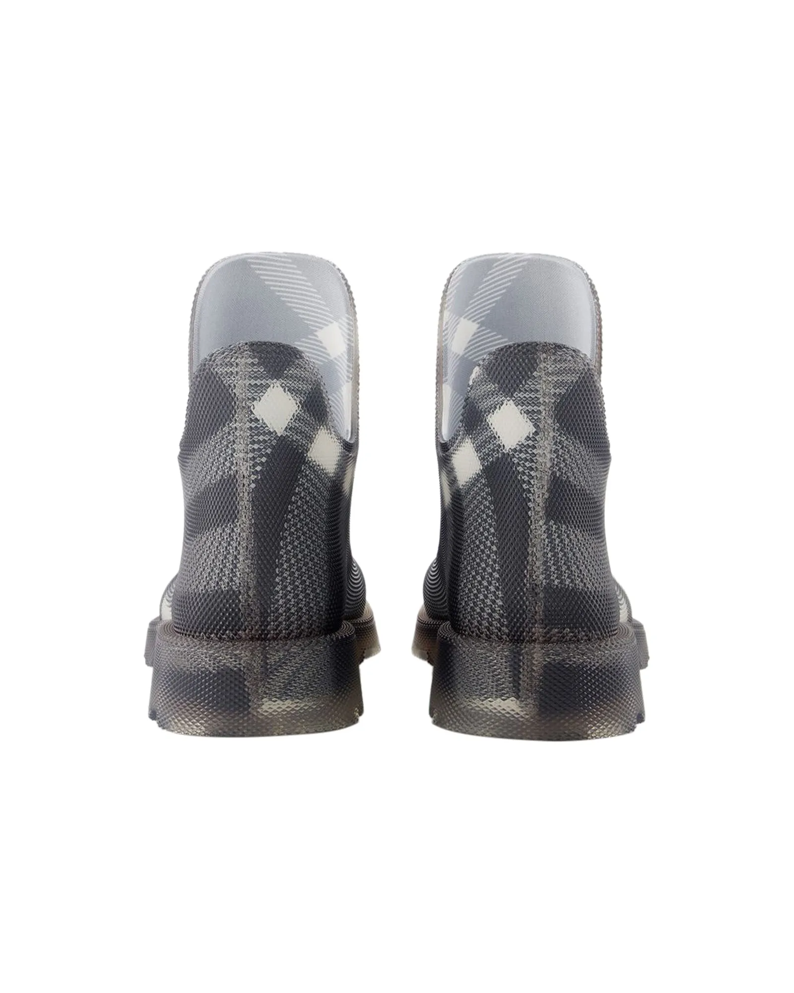 Lf Marsh Low Ankle Boots - Burberry - Rubber - Black