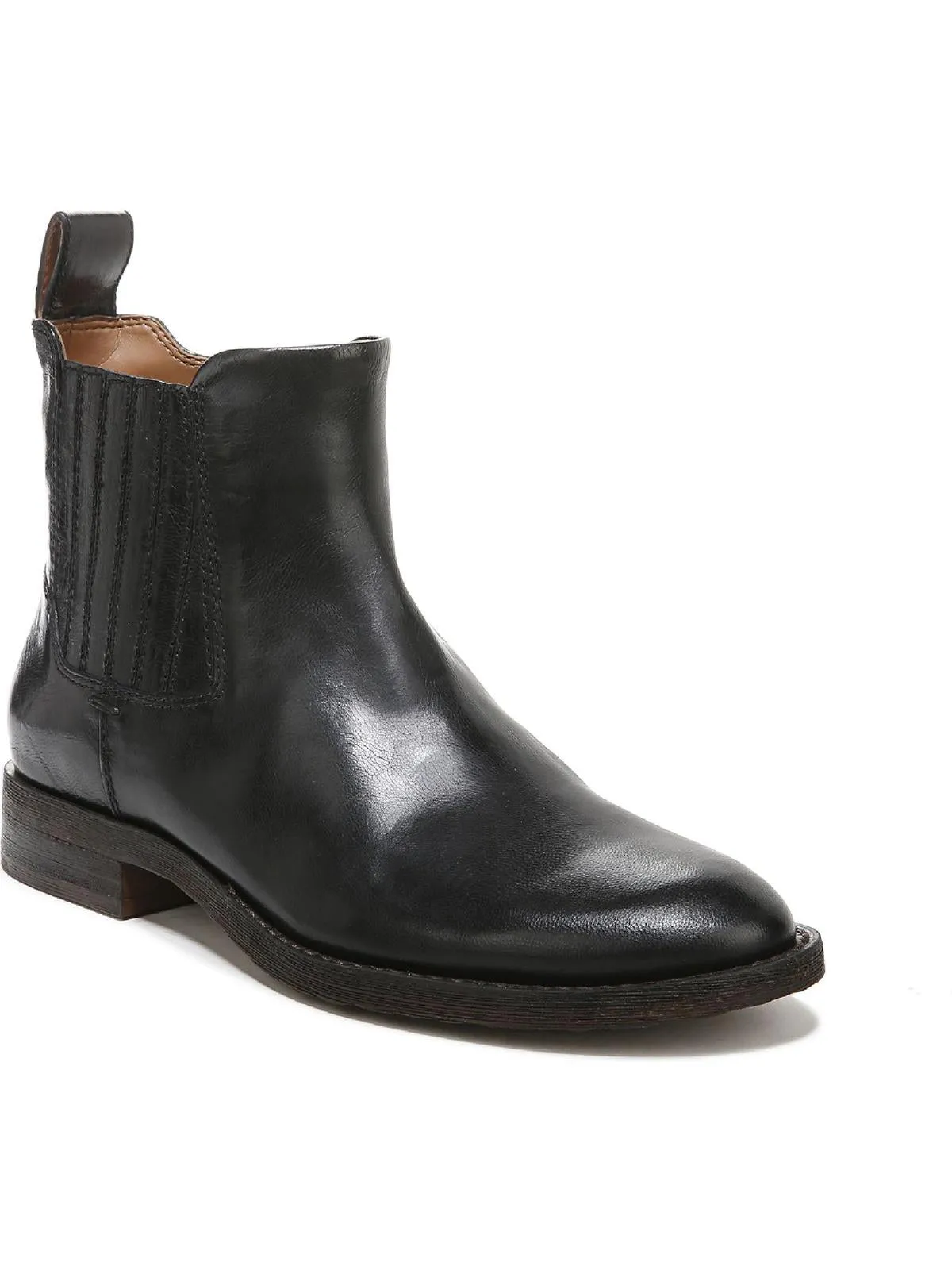 Linc Womens Leather Ankle Chelsea Boots