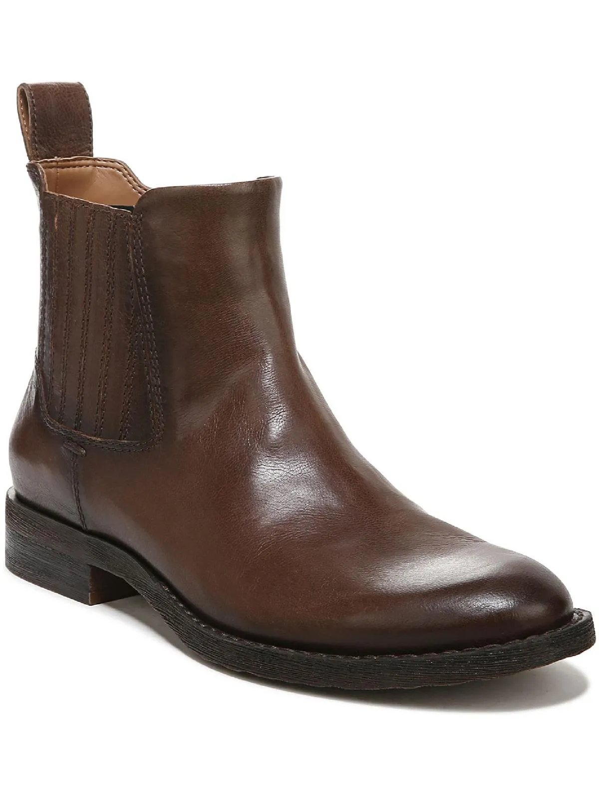 Linc Womens Leather Ankle Chelsea Boots