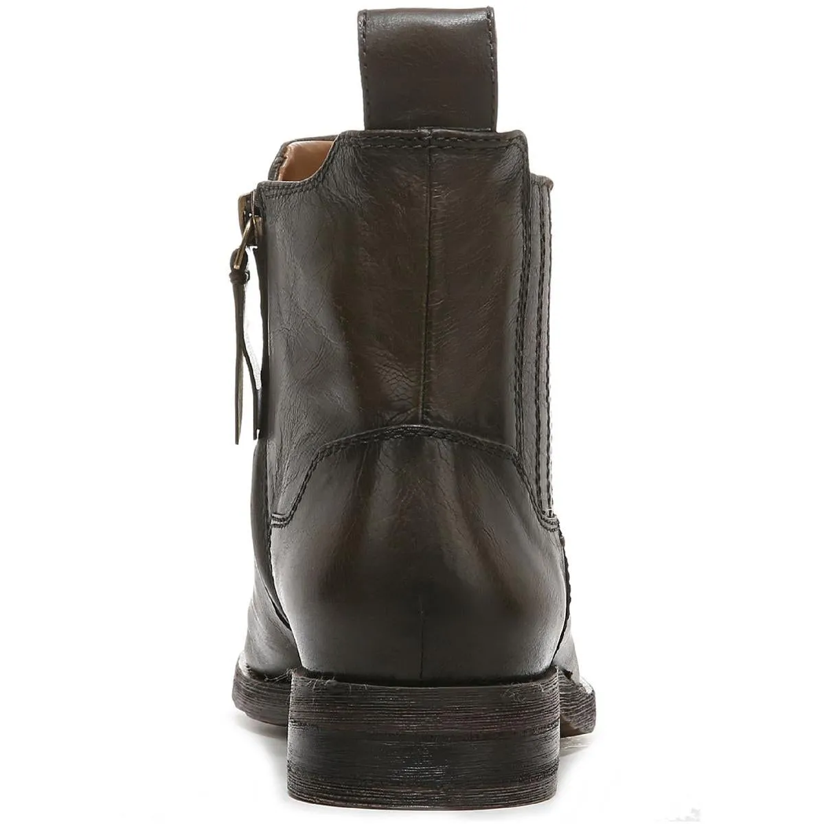 Linc Womens Leather Ankle Chelsea Boots