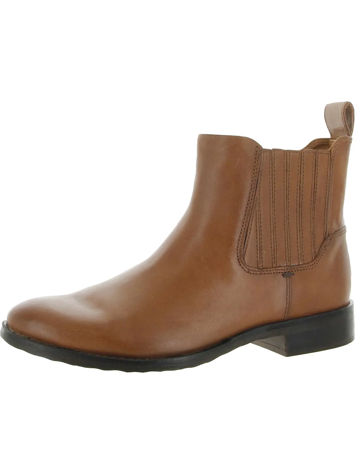 Linc Womens Leather Ankle Chelsea Boots
