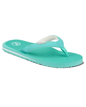 Lixi Womens Flip Flops in Spearmint