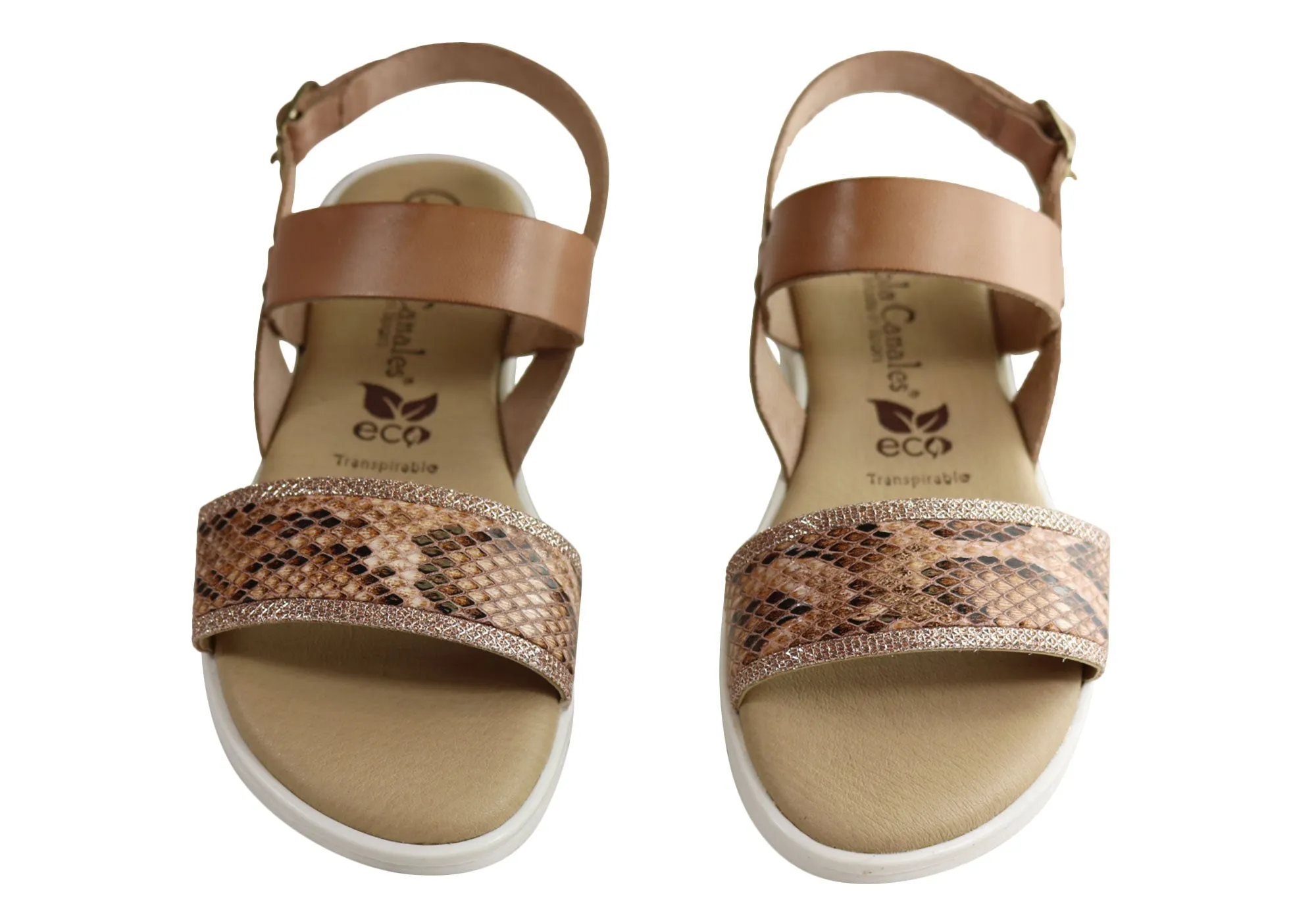 Lola Canales Bridgette Womens Comfort Leather Sandals Made In Spain Lola Canales Shoes