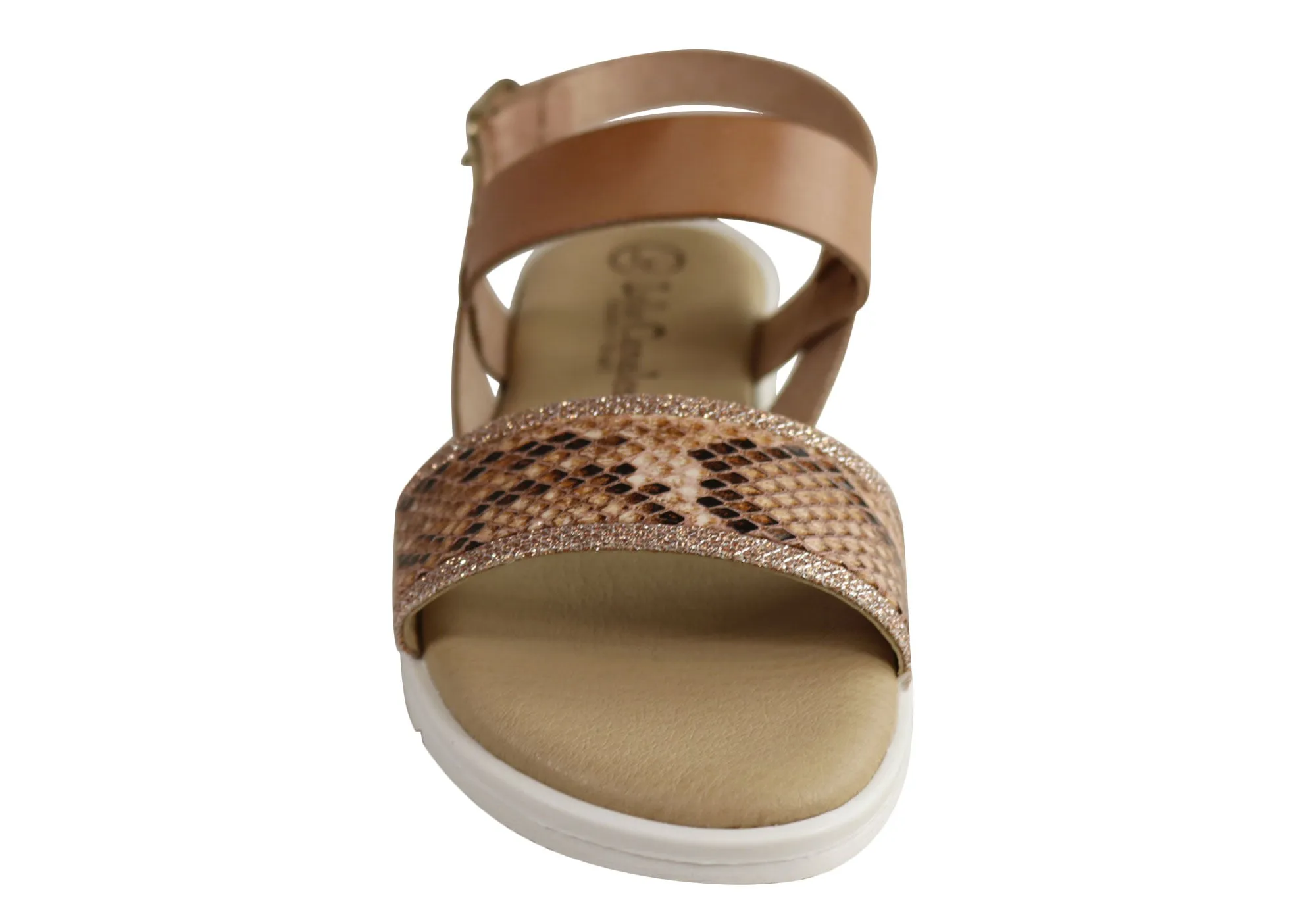 Lola Canales Bridgette Womens Comfort Leather Sandals Made In Spain Lola Canales Shoes