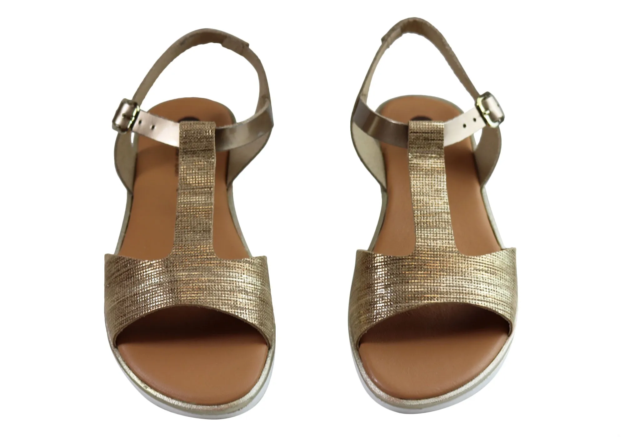 Lola Canales Ola Womens Comfortable Flat Leather Sandals Made In Spain Lola Canales Shoes