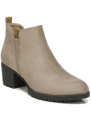 London Womens Leather Ankle Chelsea Boots