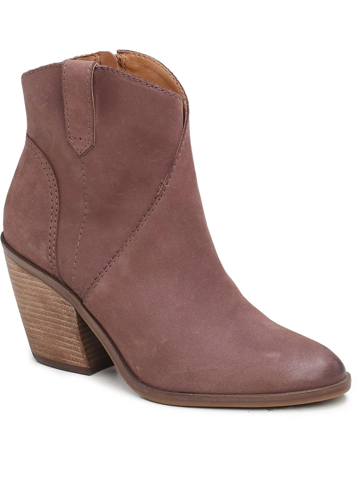 Loxona Womens Leather Side Zip Ankle Boots