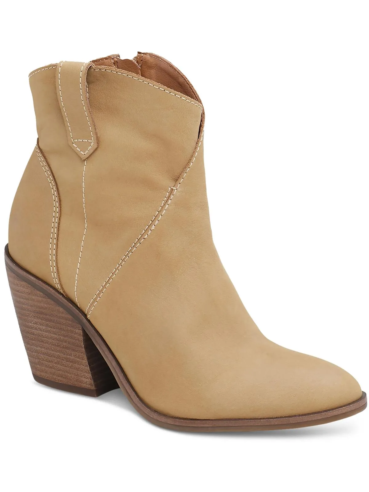 Loxona Womens Leather Side Zip Ankle Boots