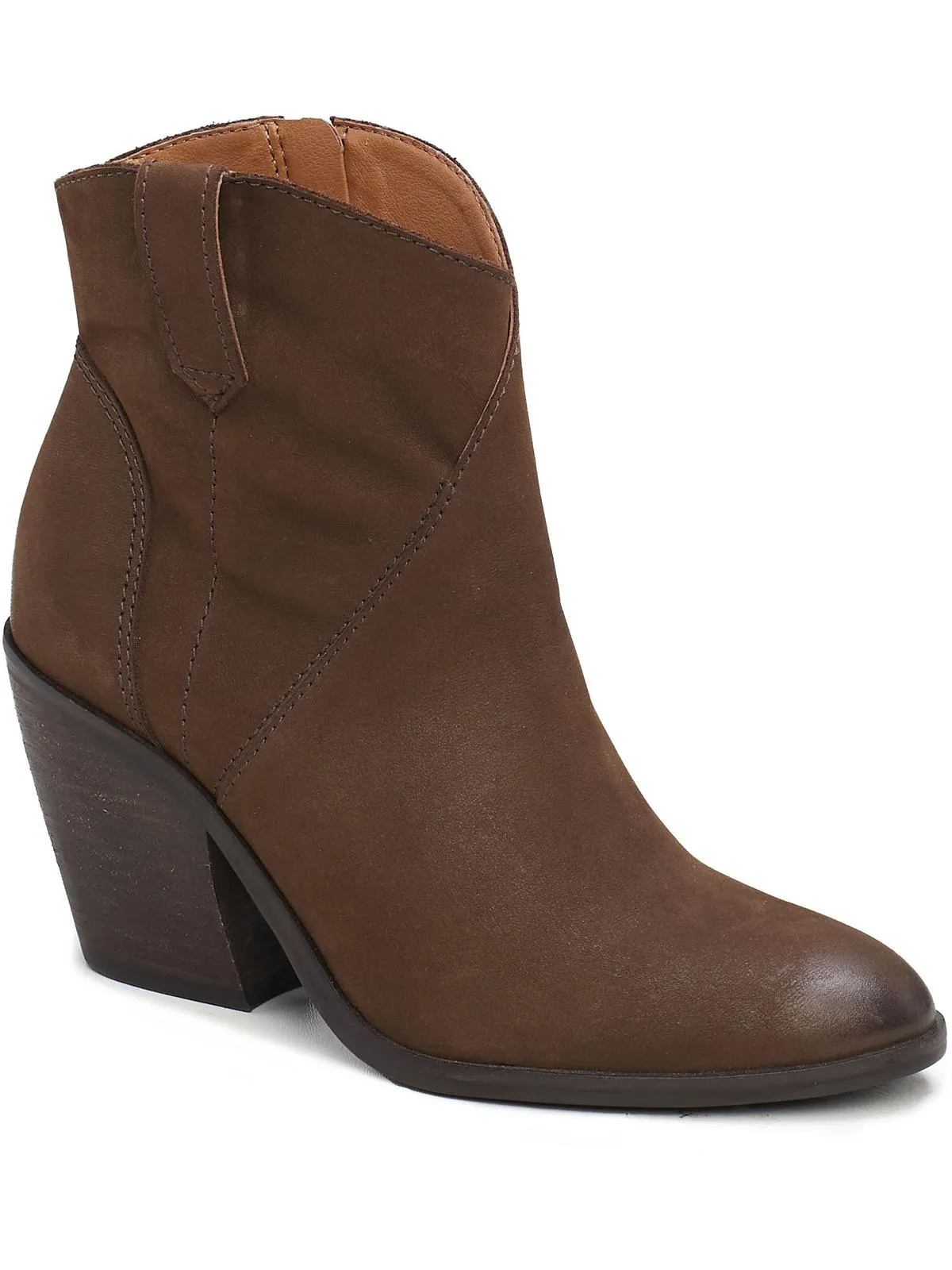 Loxona Womens Leather Side Zip Ankle Boots