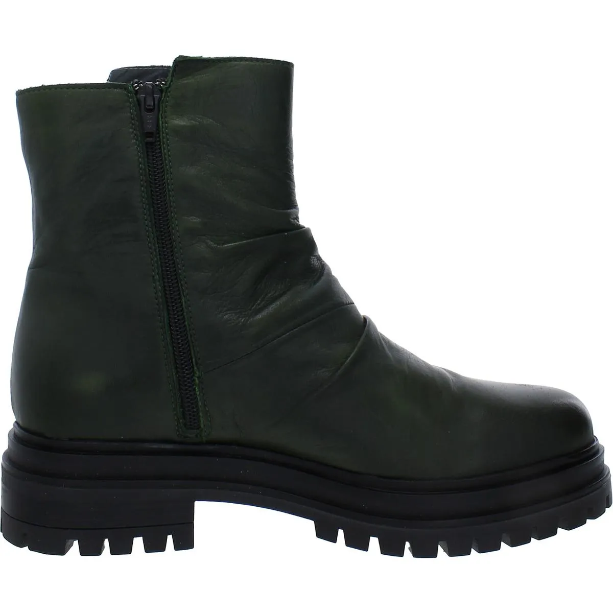 Lunette  Womens Leather Pull On Ankle Boots