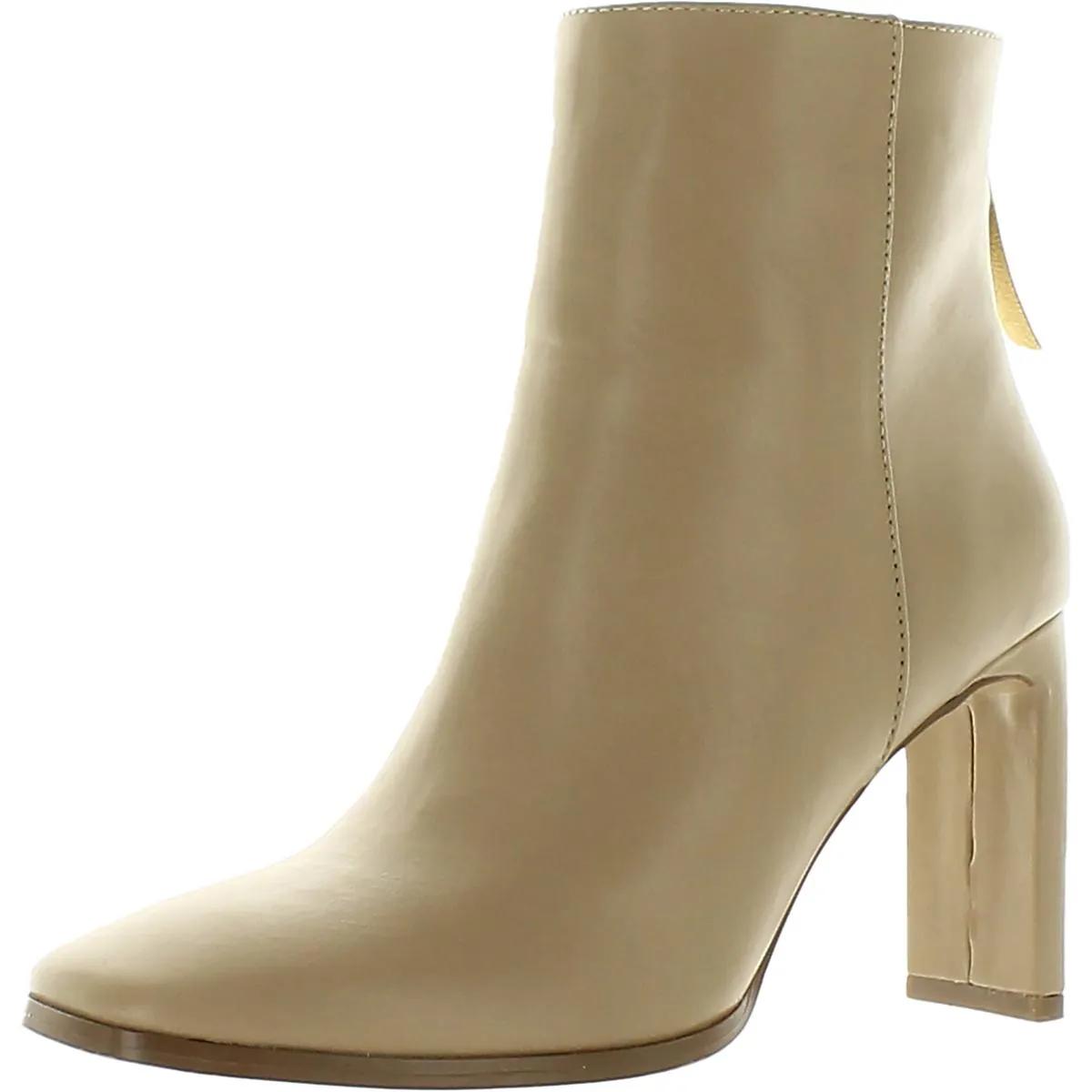Lynett Womens Faux Leather Bootie Ankle Boots