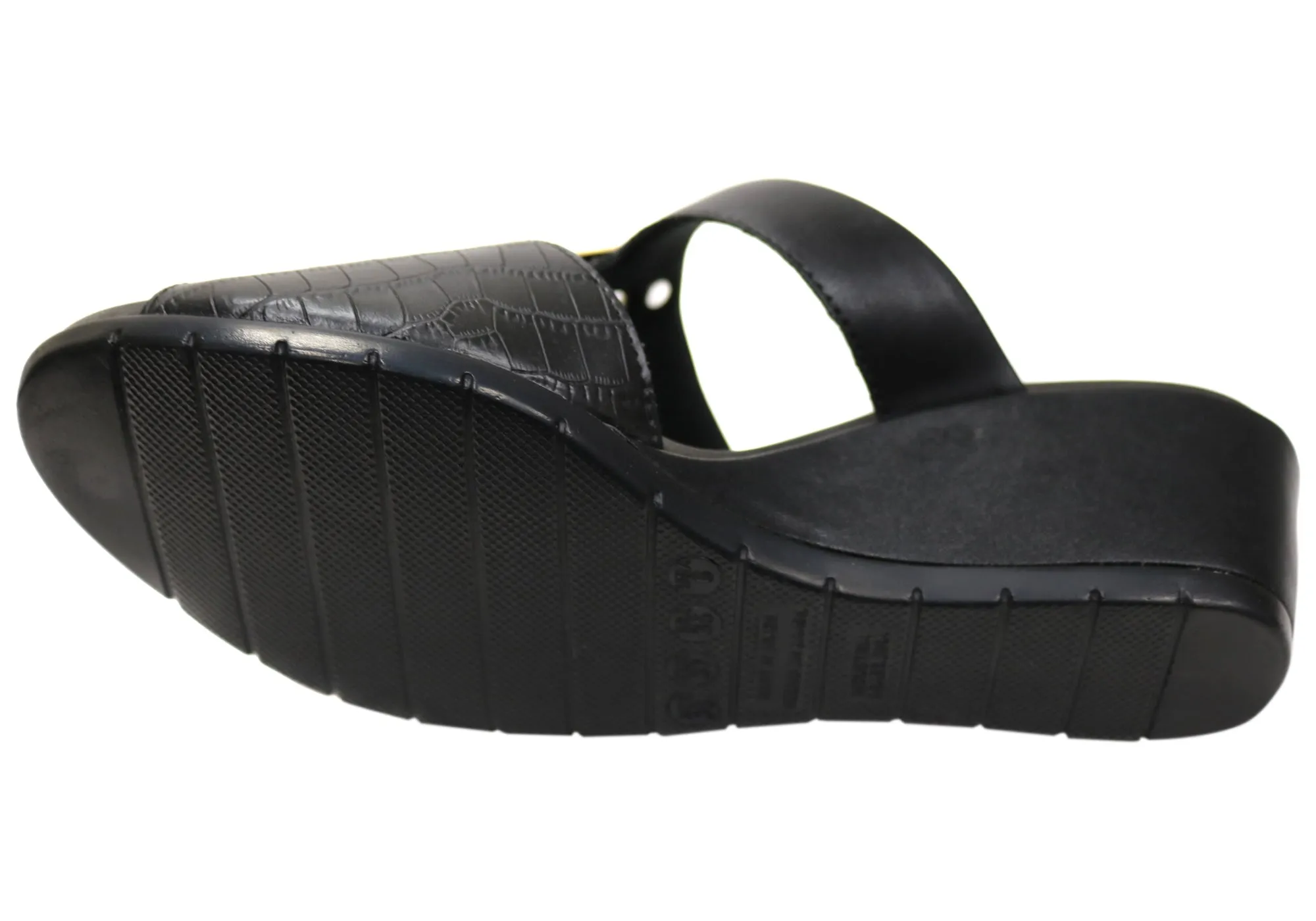 Malu Supercomfort Amosar Womens Comfort Wedge Slides Made In Brazil Malu Supercomfort Shoes