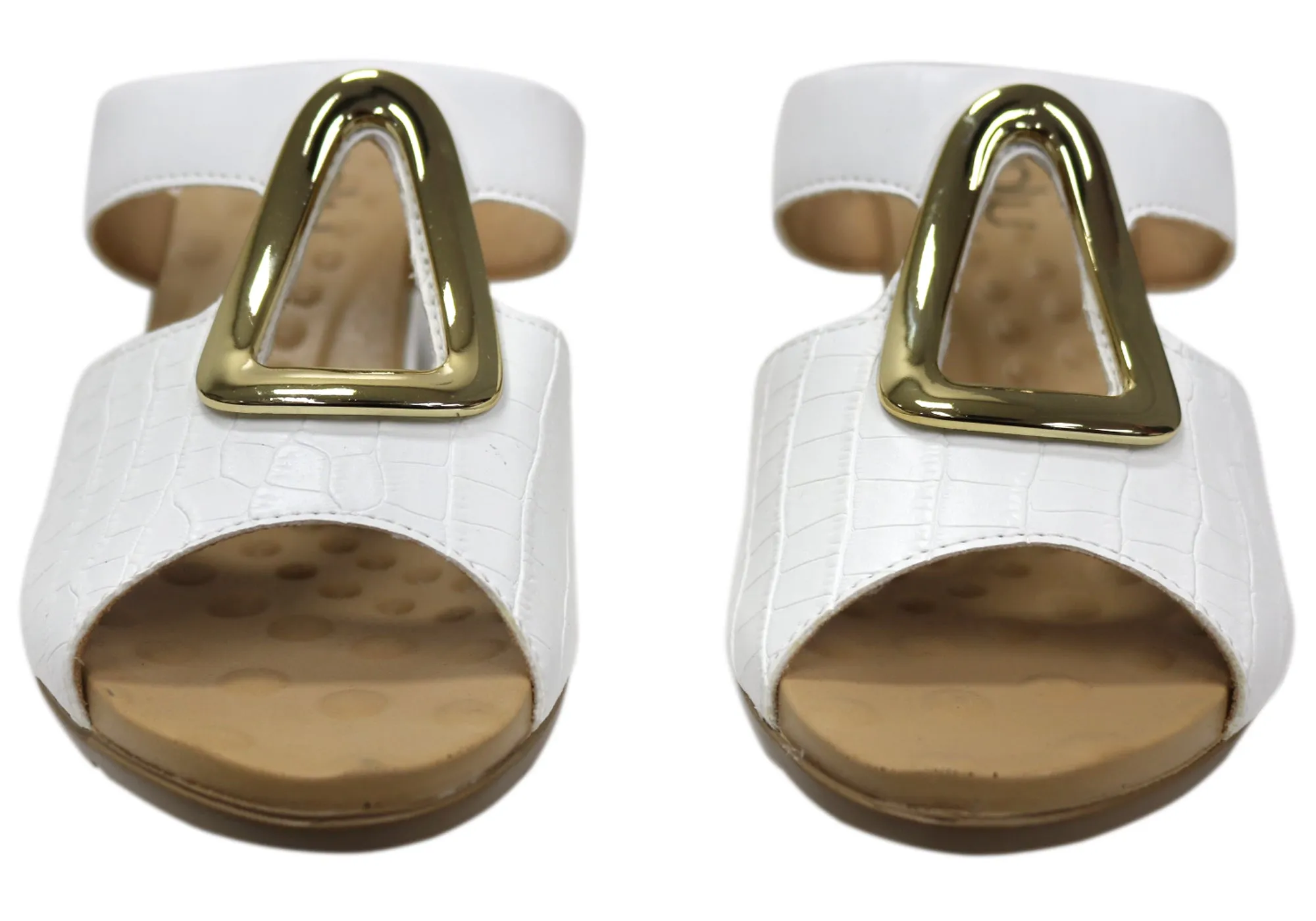 Malu Supercomfort Amosar Womens Comfort Wedge Slides Made In Brazil Malu Supercomfort Shoes