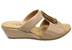 Malu Supercomfort Amosar Womens Comfort Wedge Slides Made In Brazil Malu Supercomfort Shoes