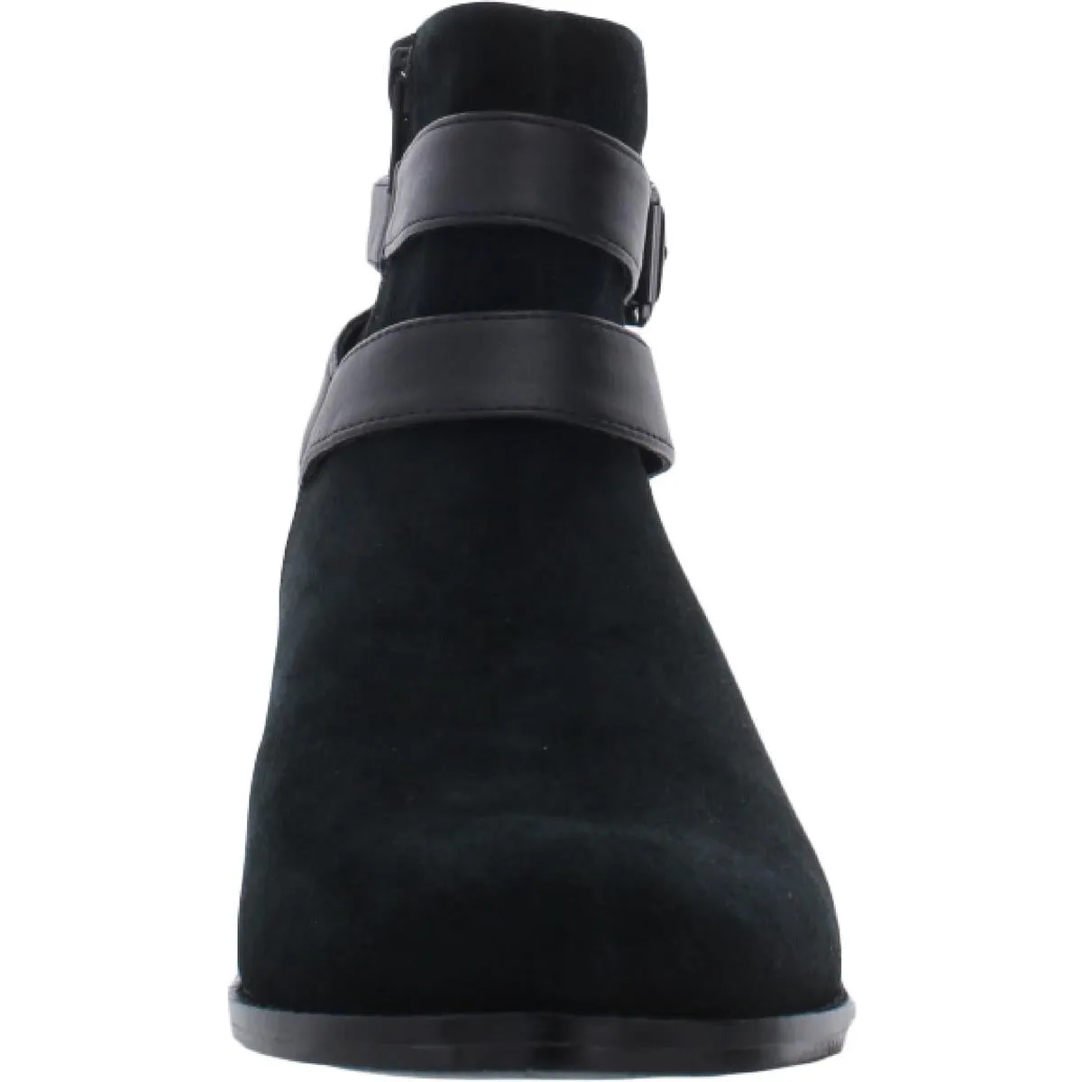 Mana Womens Leather Orthaheel Ankle Boots