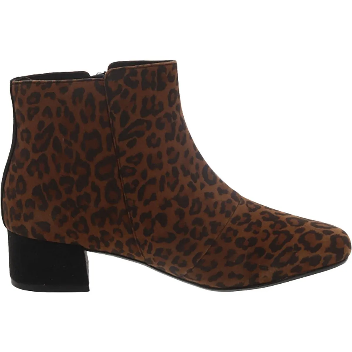 MARILYN BETH Womens Leather Almond toe Ankle Boots