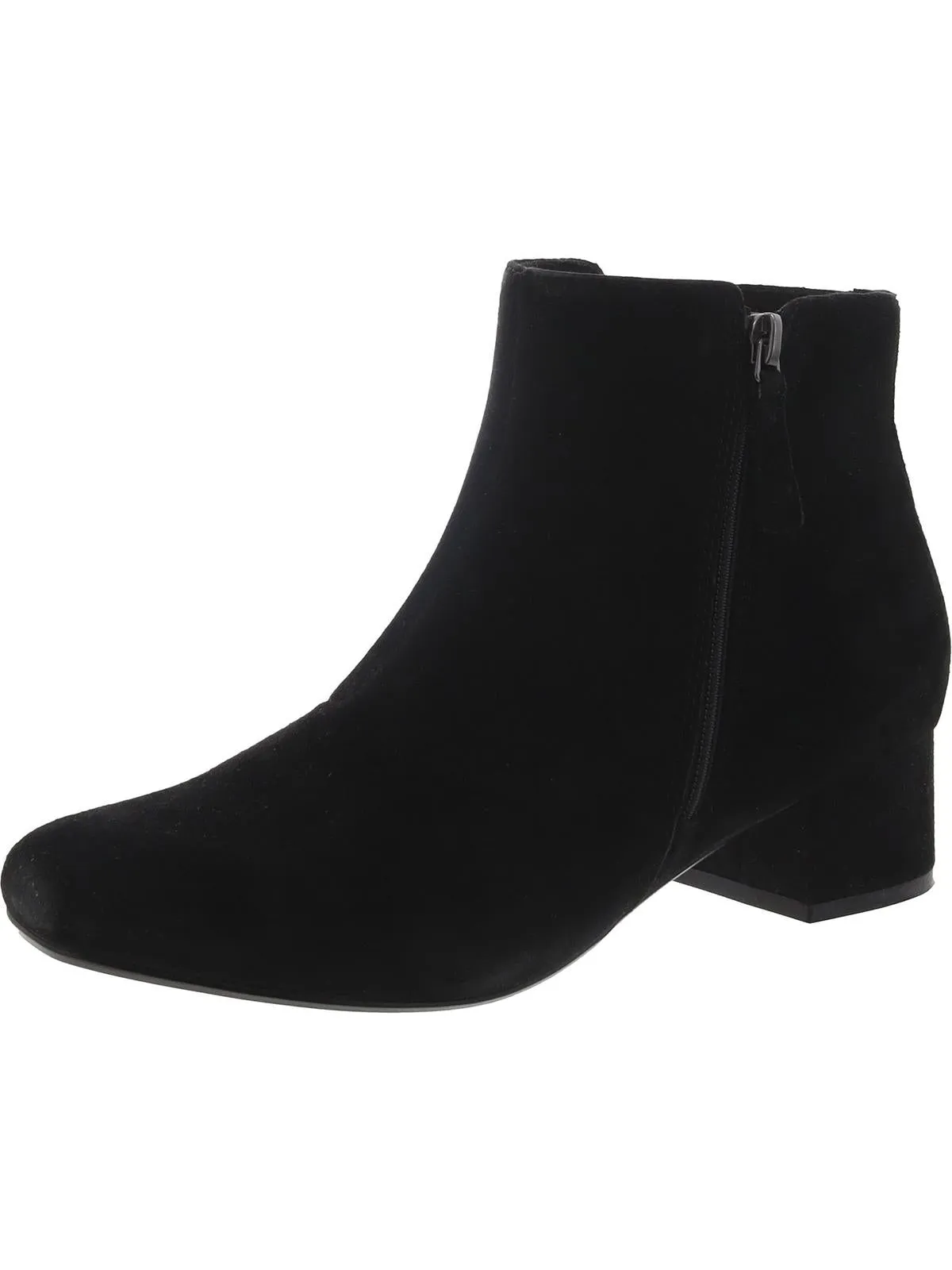 MARILYN BETH Womens Leather Almond toe Ankle Boots