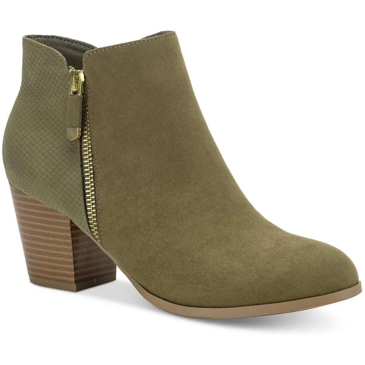 Masrinaa Womens Microsuede Ankle Booties