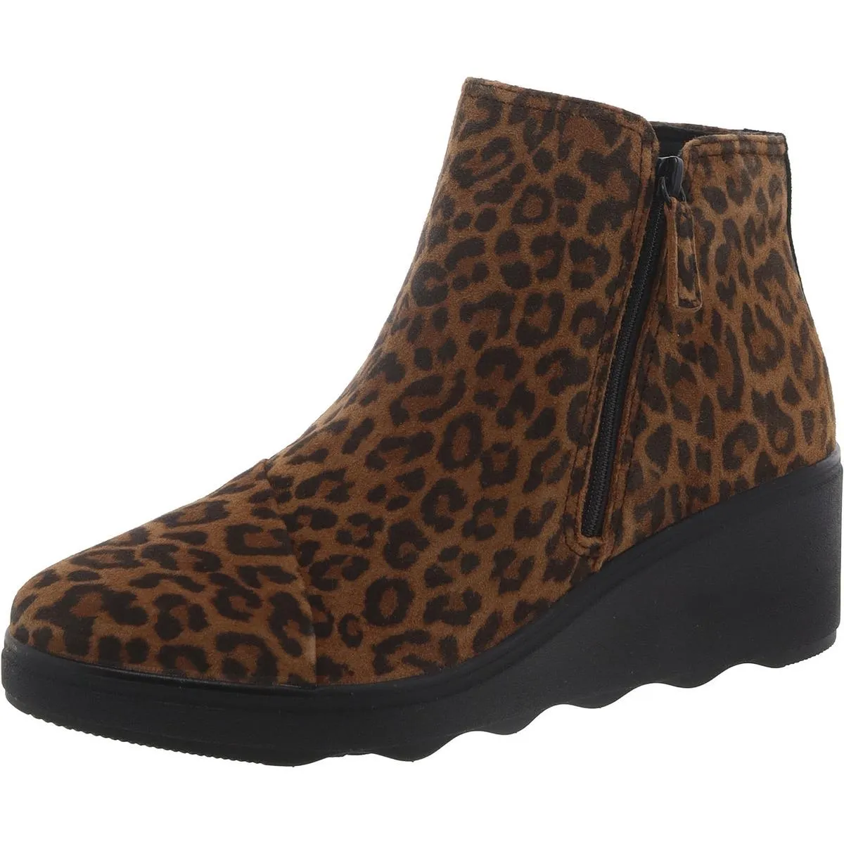 Mazy Eastham Womens Wedge Ankle Boots
