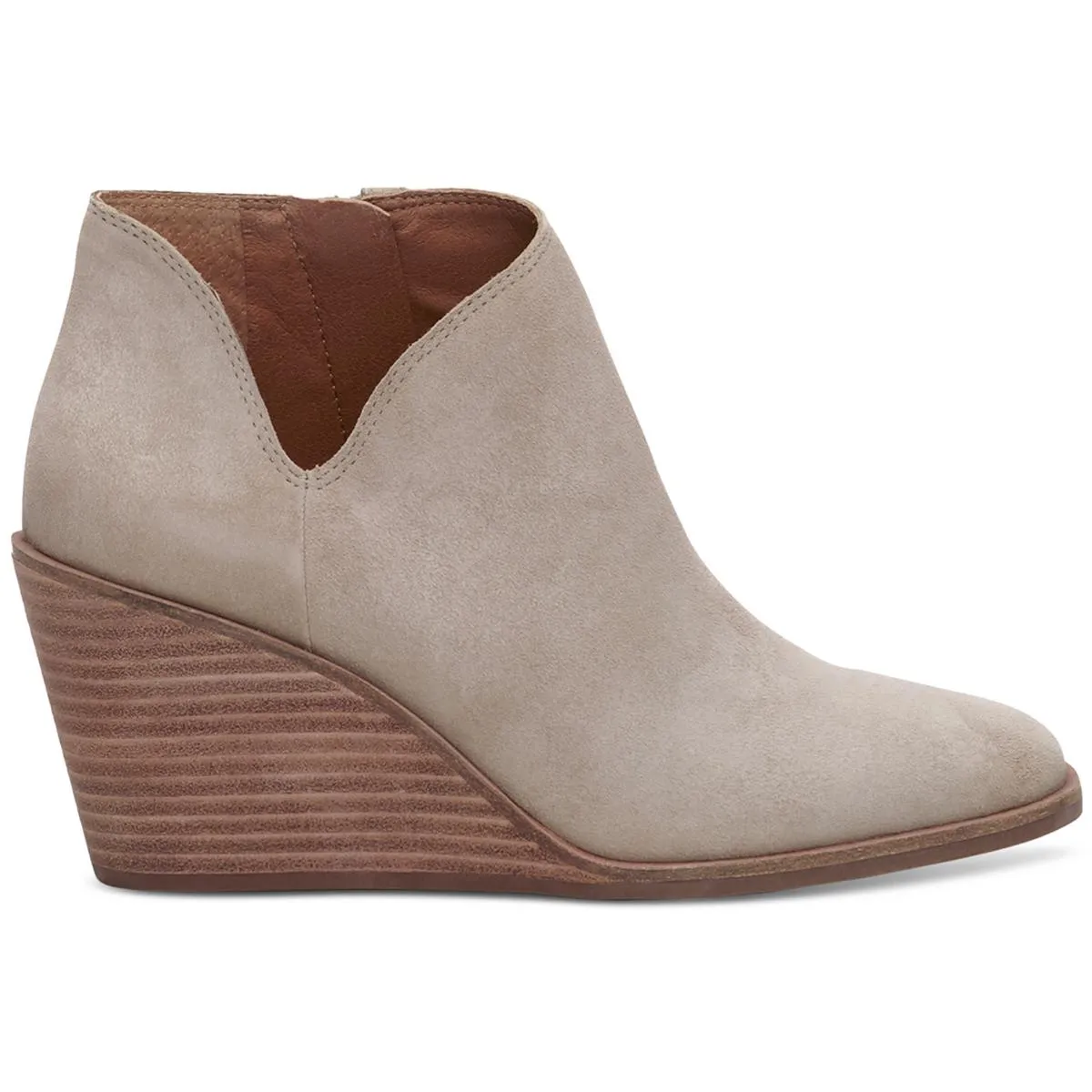 Melendi Womens Suede Booties Ankle Boots