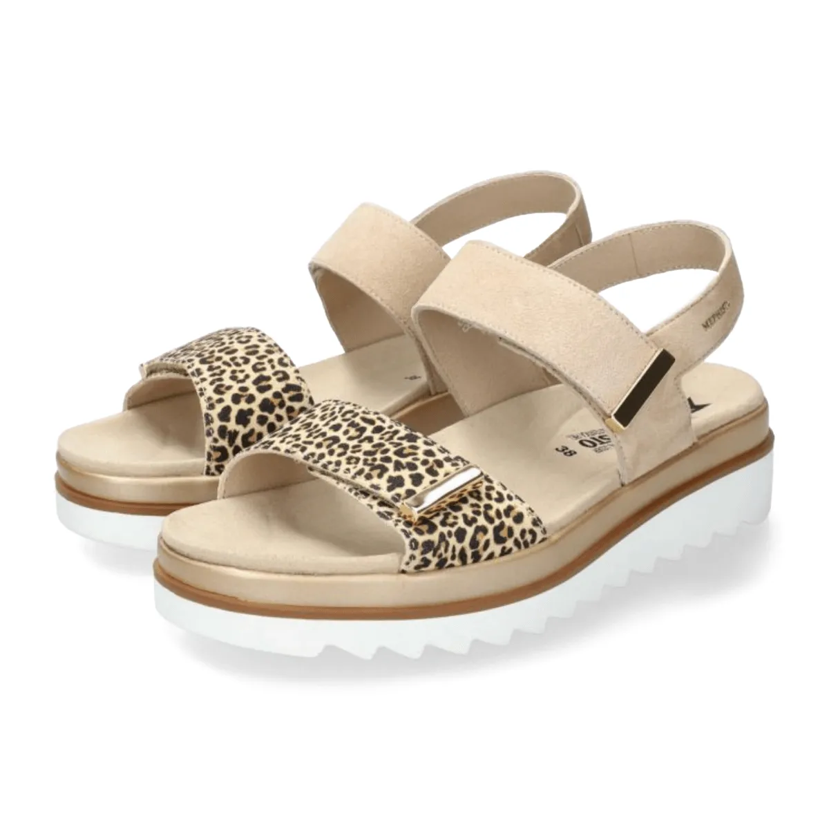 Mephisto Women's Dominica Light Sand/Leopard