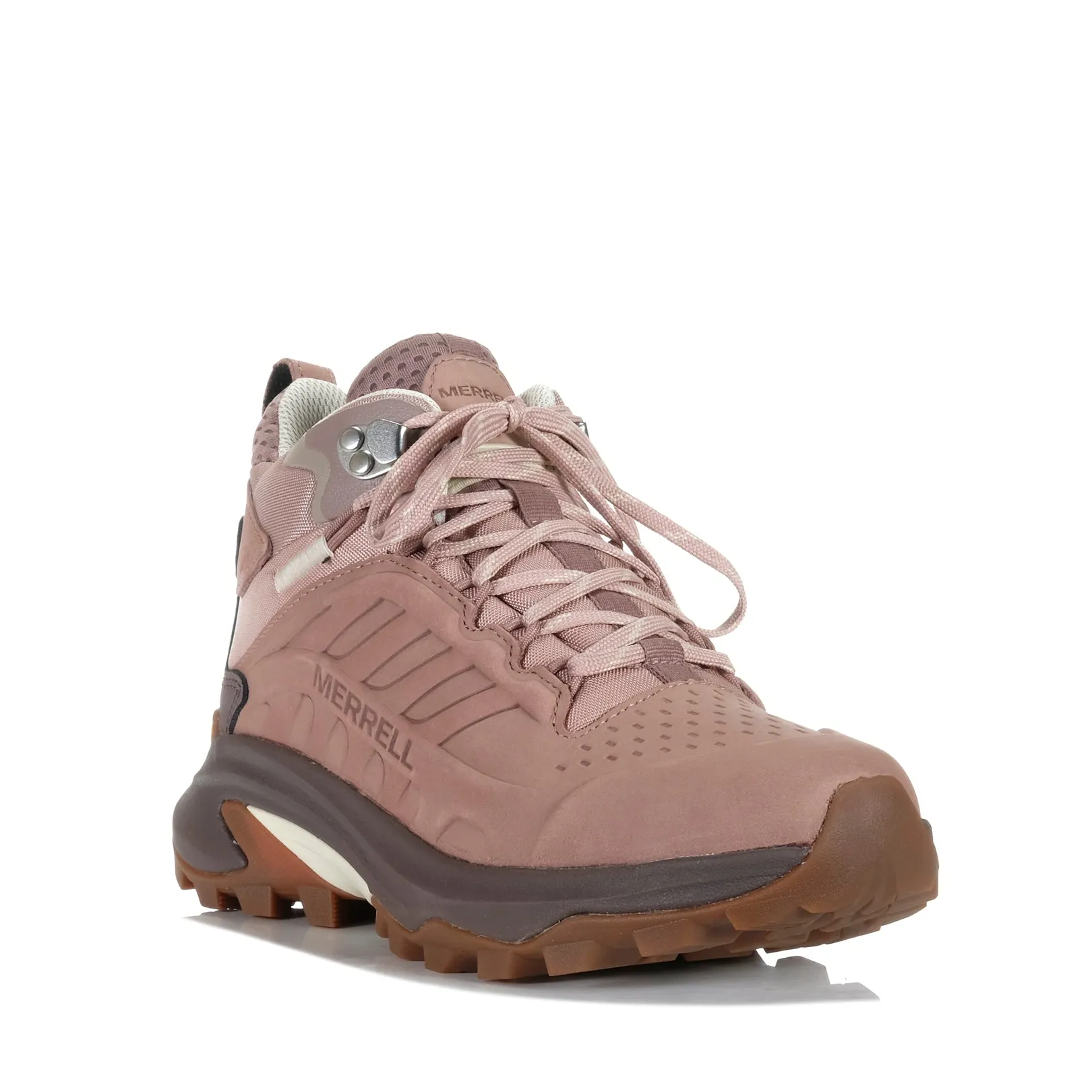 Merrell Shoes Merrell Moab Speed 2 Leather Mid WP Women's Adobe Rose
