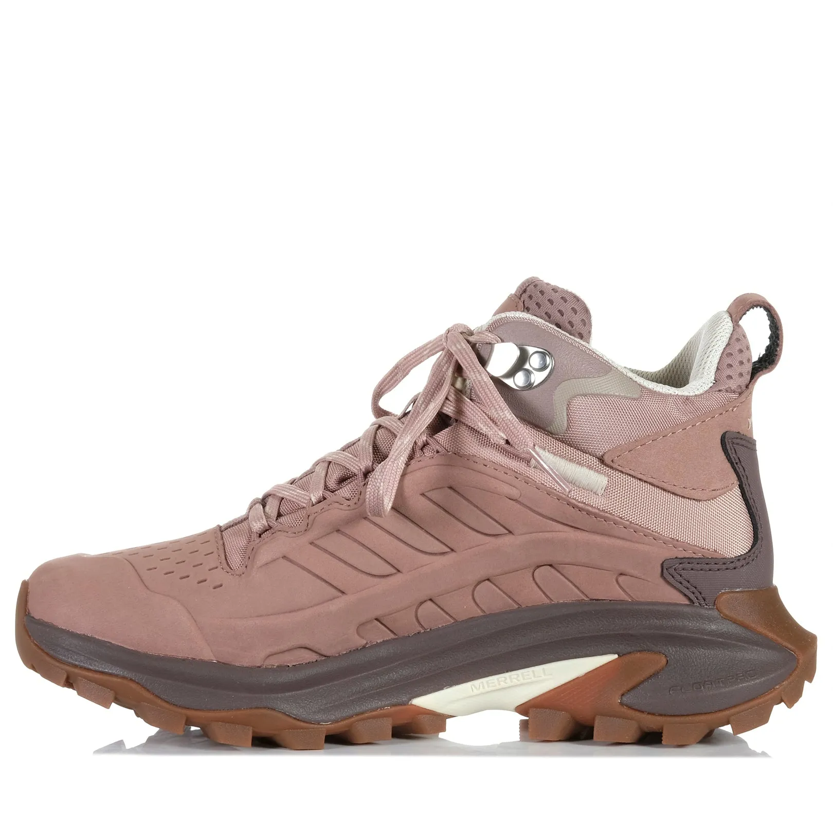 Merrell Shoes Merrell Moab Speed 2 Leather Mid WP Women's Adobe Rose