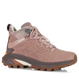 Merrell Shoes Merrell Moab Speed 2 Leather Mid WP Women's Adobe Rose