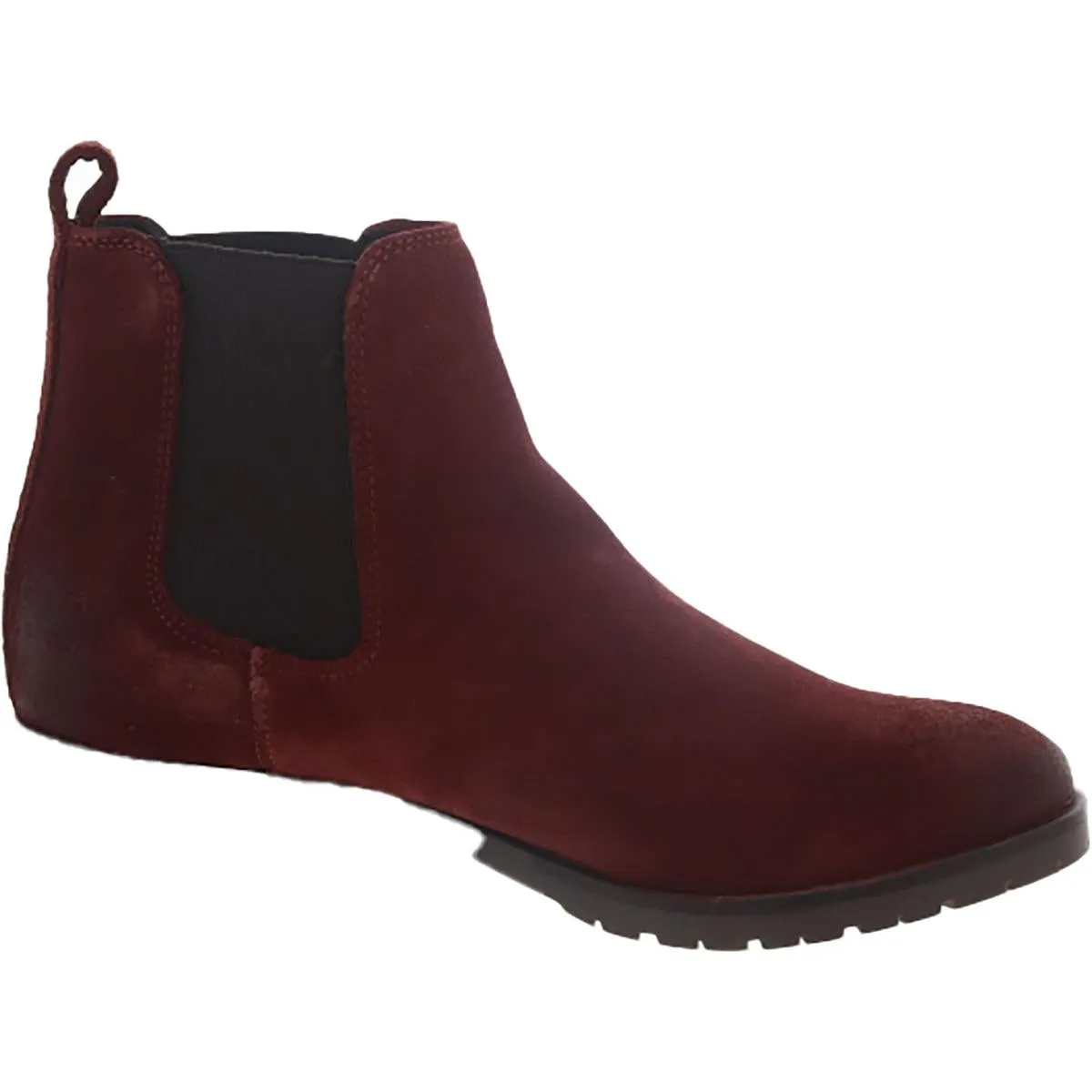 Mila Top Womens Suede Pull On Ankle Boots