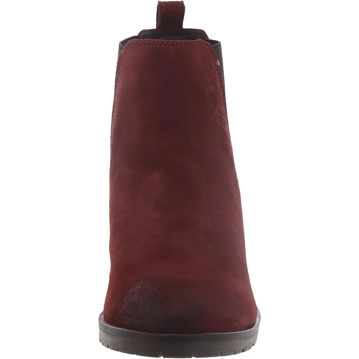 Mila Top Womens Suede Pull On Ankle Boots