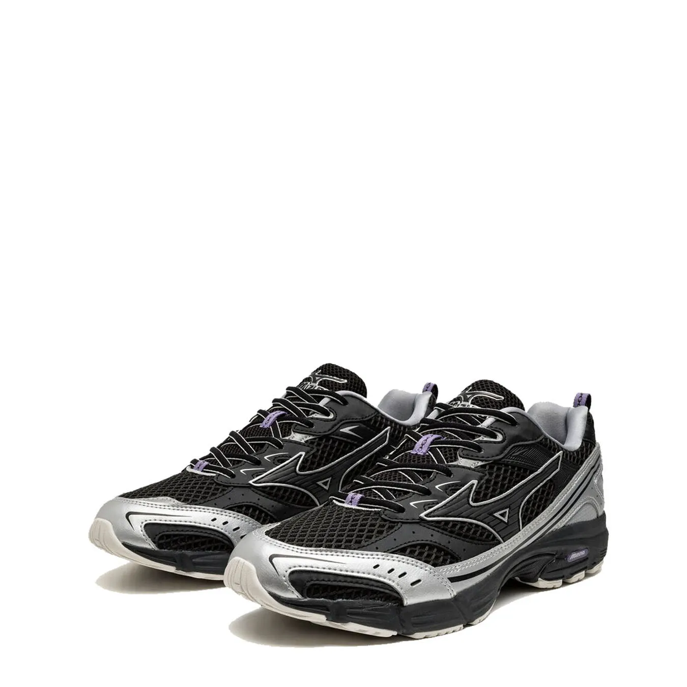 Mizuno Womens MXR Millenium Trainer Black / Black Sand / Purple Haze