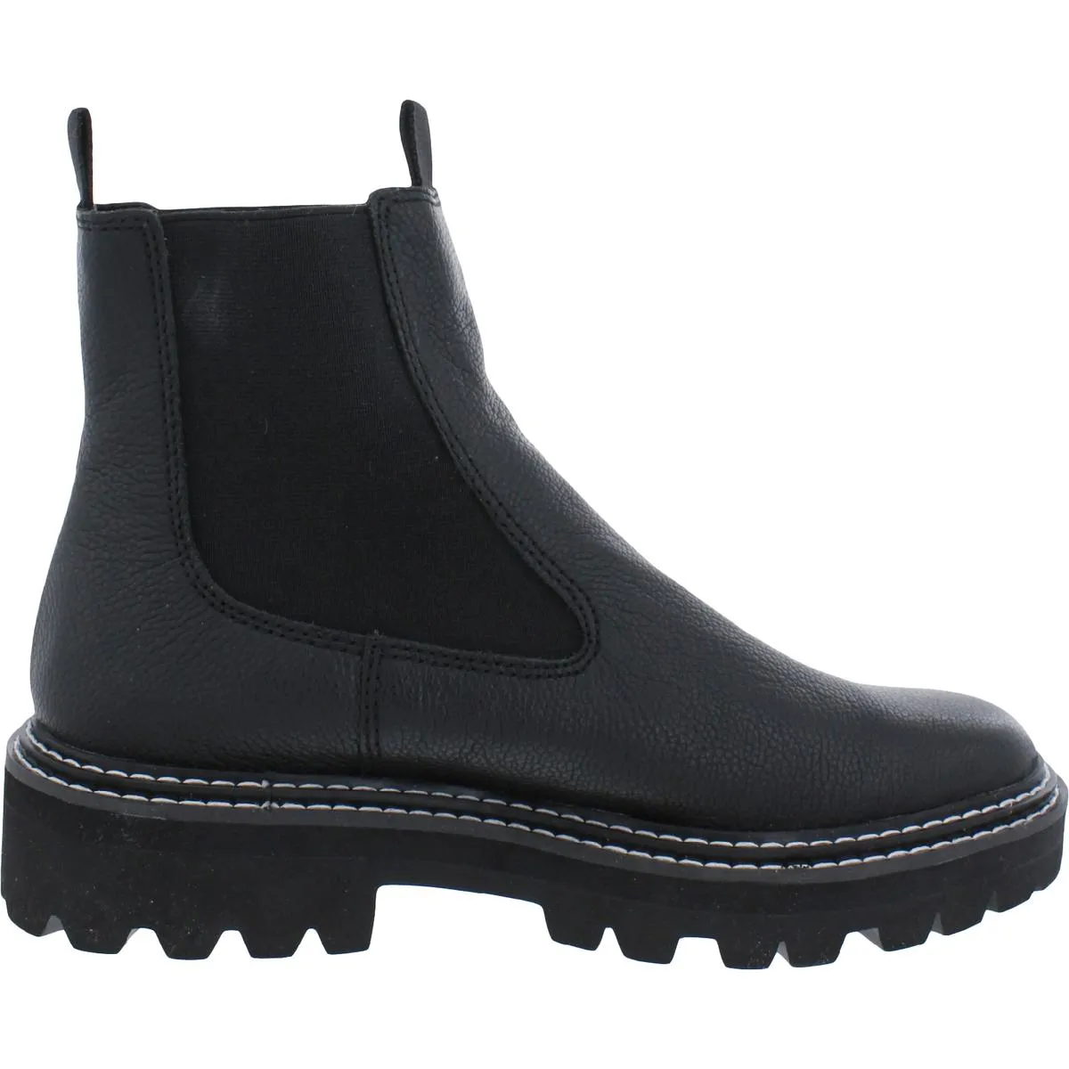 Moana Womens Lugged Sole Chelsea Boots