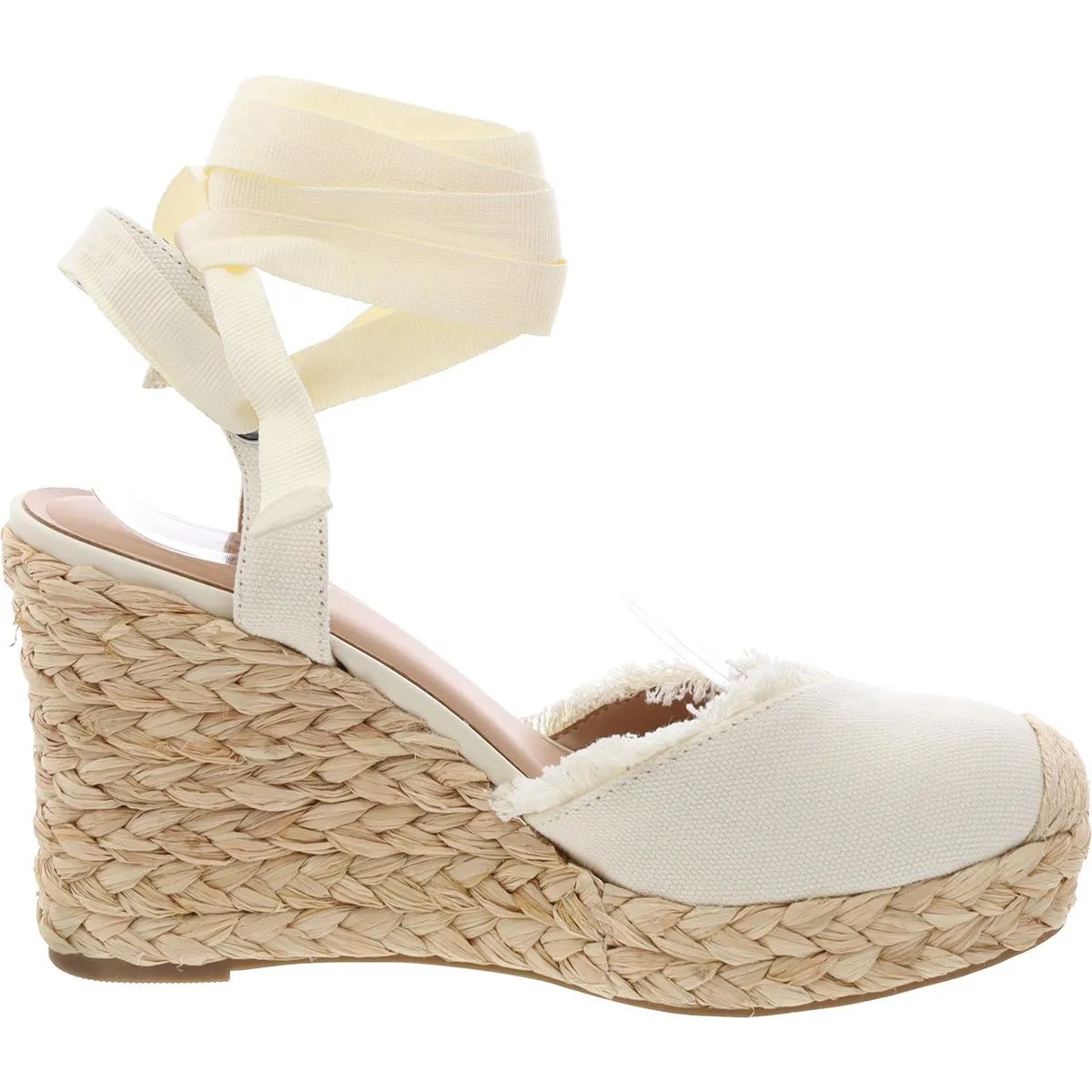 Moniquee Womens Wedges Closed Toe Ankle Strap