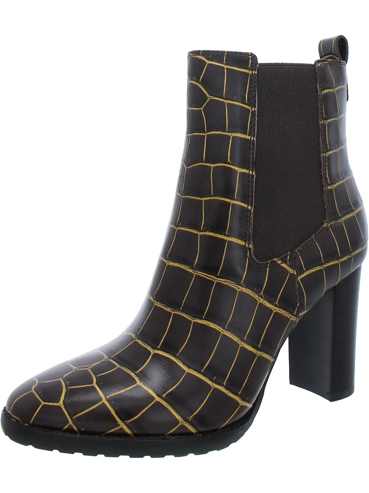 Mylah Womens Stretch Ankle Chelsea Boots
