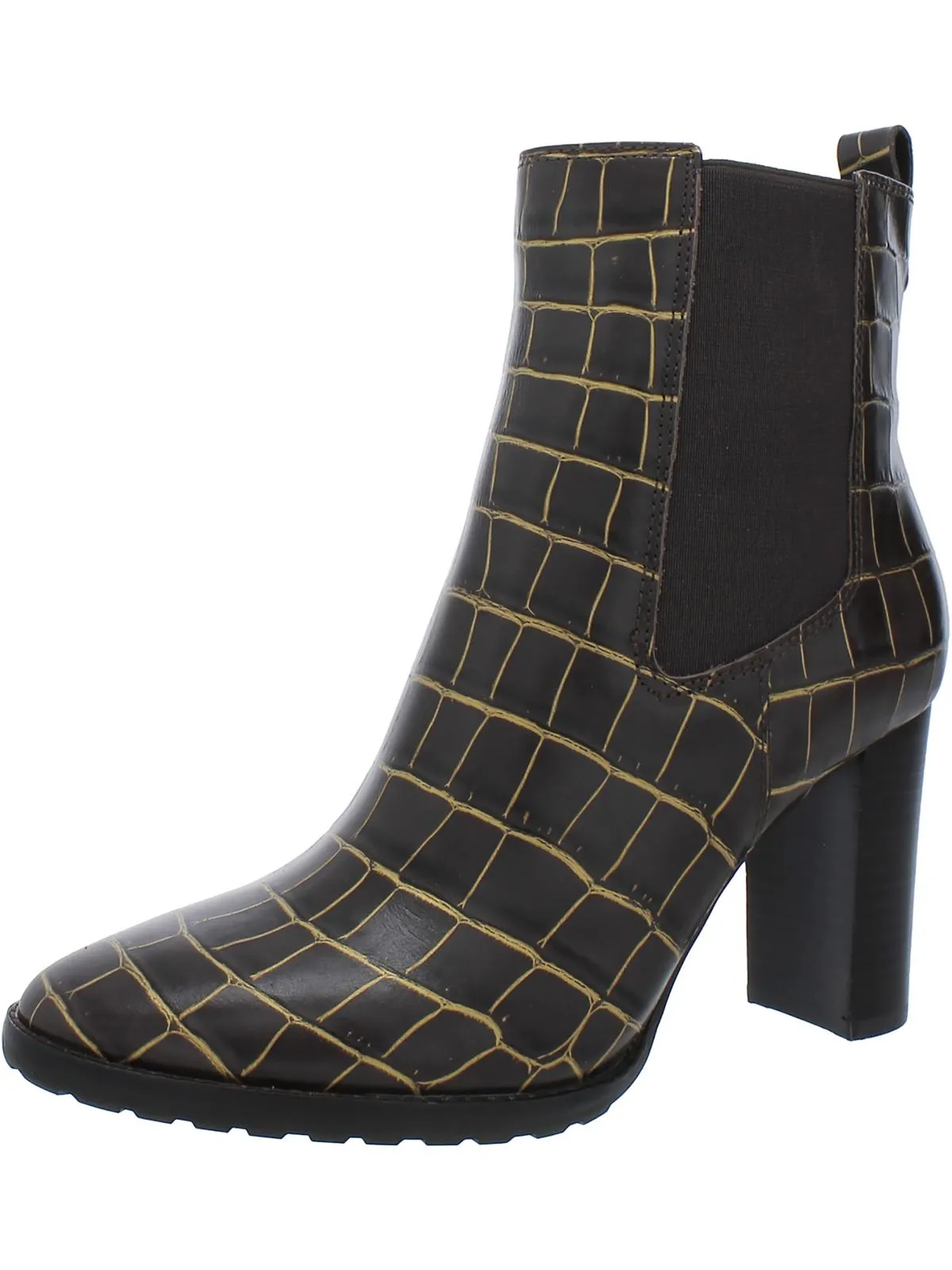 Mylah Womens Stretch Ankle Chelsea Boots