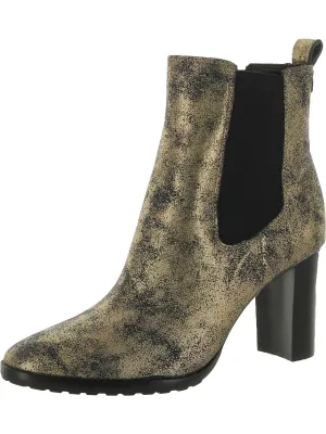 Mylah Womens Stretch Ankle Chelsea Boots