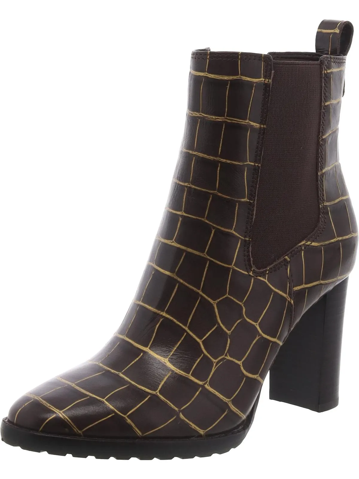 Mylah Womens Stretch Ankle Chelsea Boots