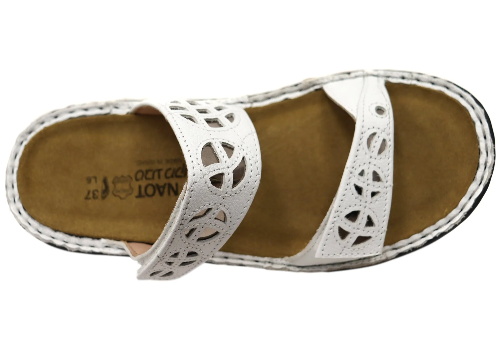Naot Cornet Womens Comfort Wide Fit Orthotic Friendly Slide Sandals Naot Shoes