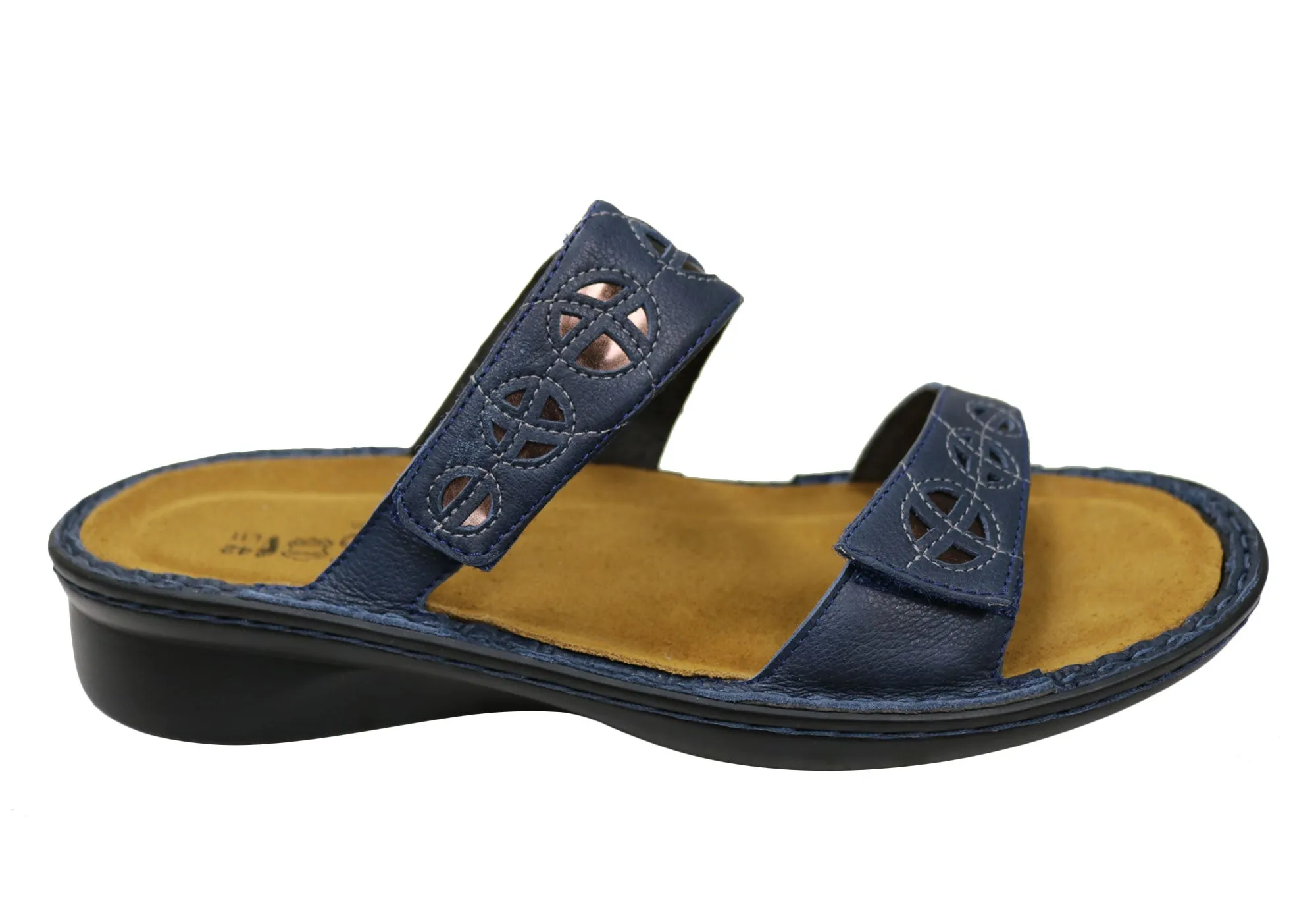 Naot Cornet Womens Comfort Wide Fit Orthotic Friendly Slide Sandals Naot Shoes