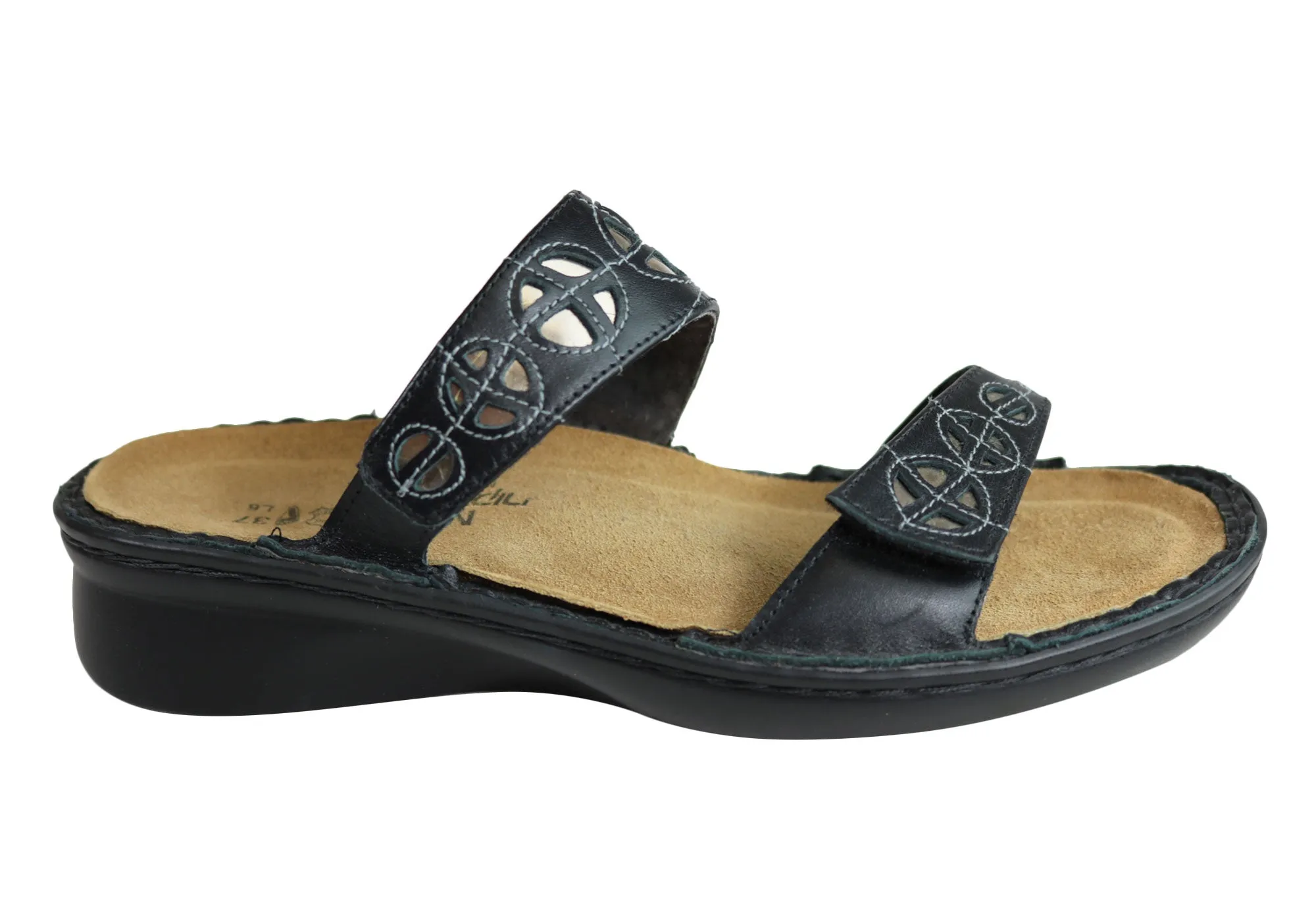 Naot Cornet Womens Comfort Wide Fit Orthotic Friendly Slide Sandals Naot Shoes